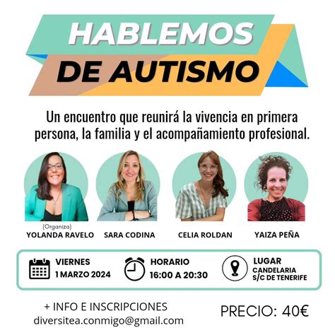 Hablemos De Autismo Mujer Y Autista Sara Codina