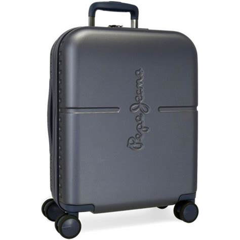 Чемодан PEPE JEANS LONDON 7689122, синий, 37 л — купить по низкой цене ...