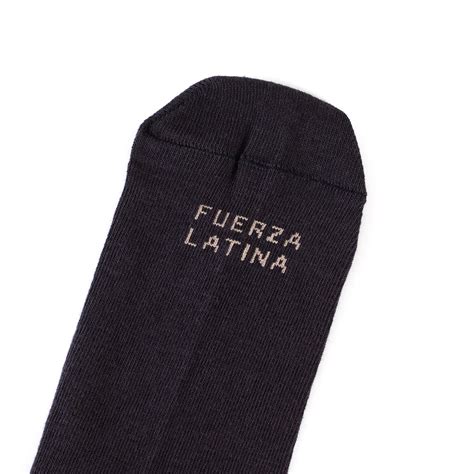 Meia LO SIENTO Marrom Fuerza Latina