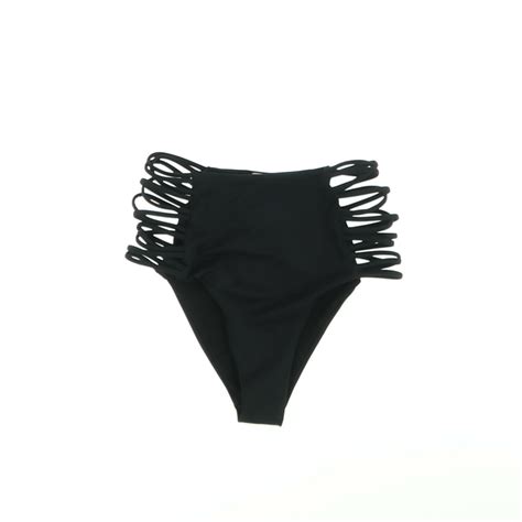 Censored fekete bikini alsó Női ruházat Fürdőruhák Bikini