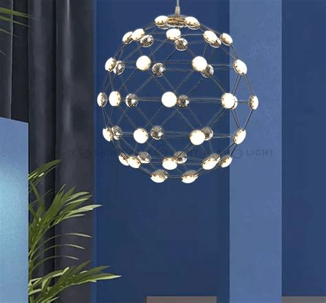 JOYA CH - Светодиодная люстра в виде шара с круглыми ребристыми ...