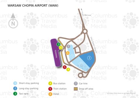 Warsaw Frederic Chopin Airport Map - Zip Code Map