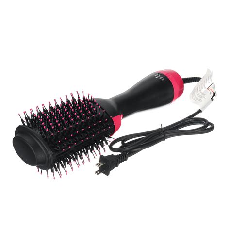 Hot Air Hair Dryer Comb Anion Electric Hair Straightener Curler Multifunction Hair Styling Hair