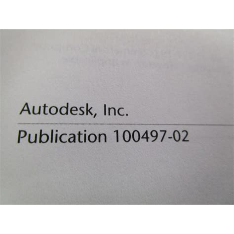 Autodesk 100562 01 AutoCad Manual Set Release 12 Used Mara Industrial