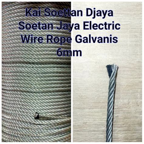 Jual Sling Baja Mm Kawat Baja Mm Seling Baja Mm Pesanan Wijaya