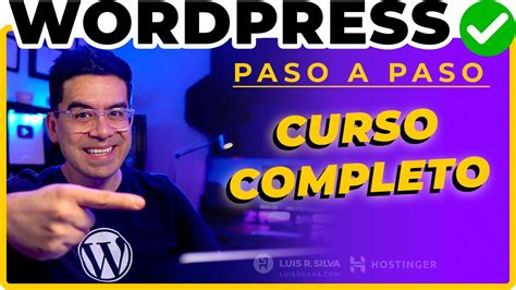 C Mo Crear Una P Gina Web En Wordpress Con Chat Gpt Curso Desde Cero