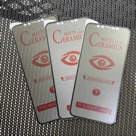 Jual Tg Anti Gores Privacy Anti Spy Matte Ceramic Premium Full Layar Infinix Smart Hot