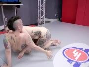 Kaiia Eve Vs Nikki Sequoia In Lesbian Wrestling Fight With Tattoo Babes Xxx Mobile Porno