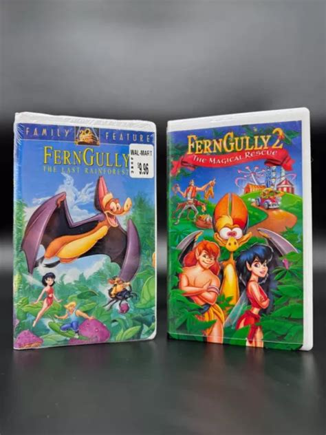 New Ferngully Last Rainforest 5594 Vhs Used Ferngully 2 Magical