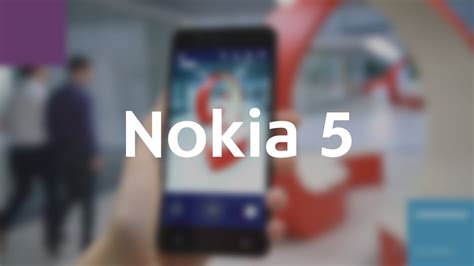 Видеообзор смартфона Nokia 5 - YouTube