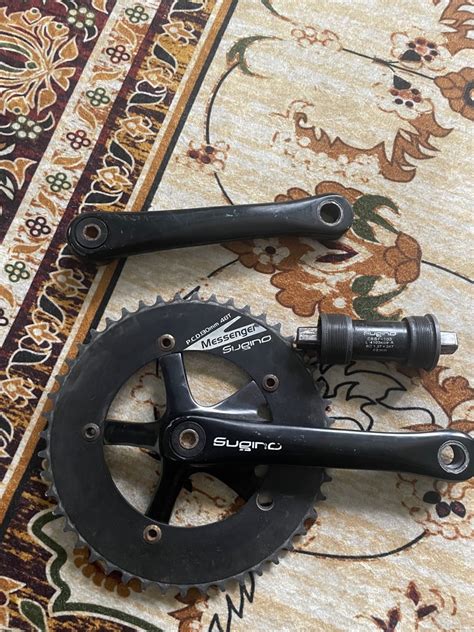 Sugino Rd2 Messenger Crankset Sports Equipment Bicycles And Parts