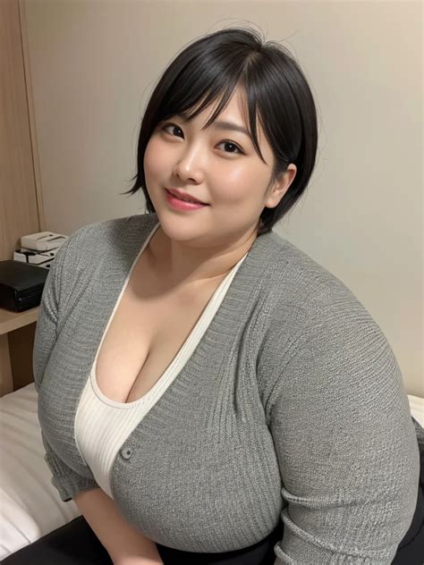 Years Old Japanese Super Obese Mature Woman Super Obese SeaArt AI