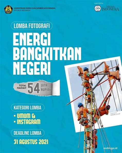 Lomba Fotografi Kementerian ESDM Kemahasiswaan