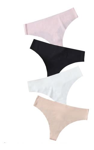 Set Pantis Pantaletas Tanga Bikini Invisible El Stico Mercadolibre