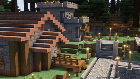 Mega Taiga World Hardcore Base Minecraft Map