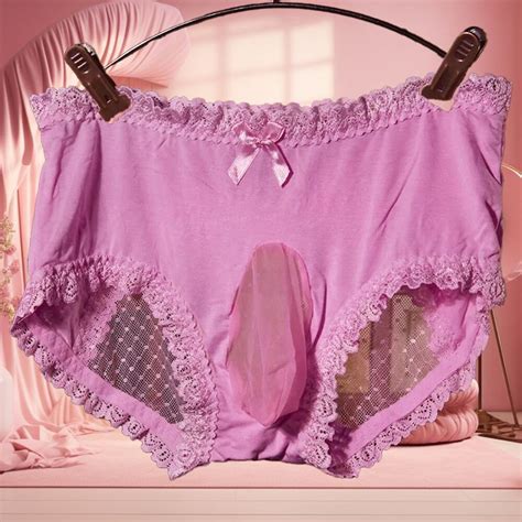 Sissy Lingerie For Men Femboy Lingerie Men S Femboy See Through Lace Thong Sissy Lingerie