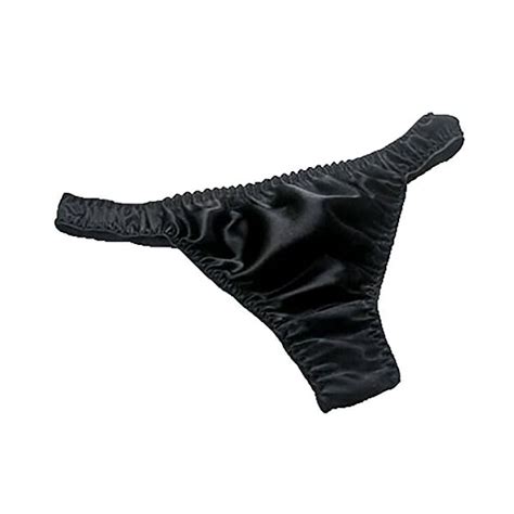 LSHARON Womens Sexy 100 Mulberry Silk G String Lingerie Underwear Briefs Thong Panties Panty