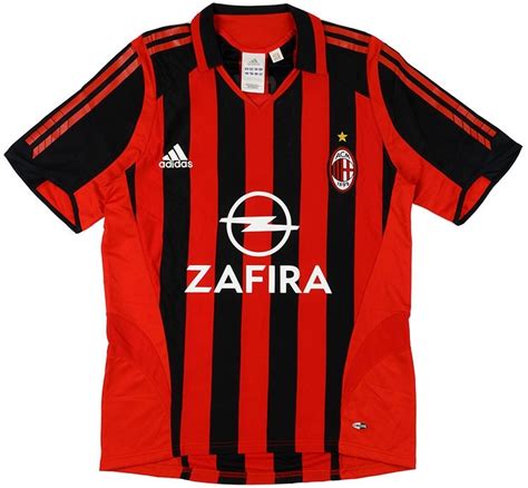 Ac Milan Baju Piala Baju Bolasepak Sponsored By Bwin