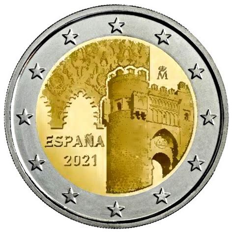 Rouleau X Comm Moratives Espagne Puerta Toledo Unesco Unc