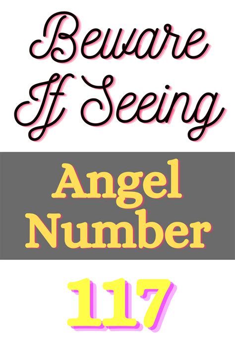 Angel Number 117 Meaning | 511 angel number, Angel number meanings ...