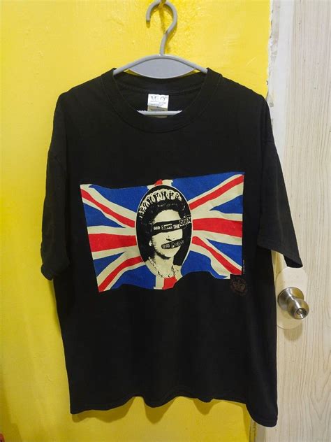 Vintage Sex Pistols Band Shirt Men S Fashion Tops Sets Tshirts Polo Shirts On Carousell
