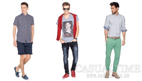 Летняя casual одежда для мужчин - Casual Time