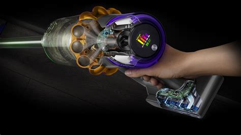 Dyson V15 Detect cordless vacuum uses Laser Dust Detection to reveal ...