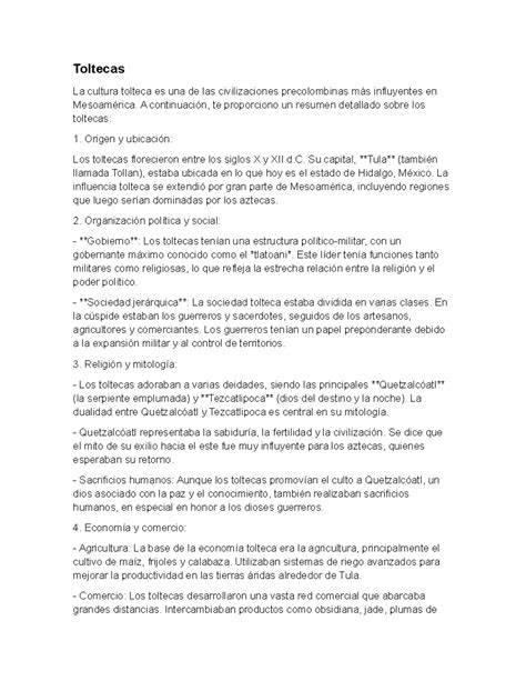 Aportaciones De Los Toltecas 2