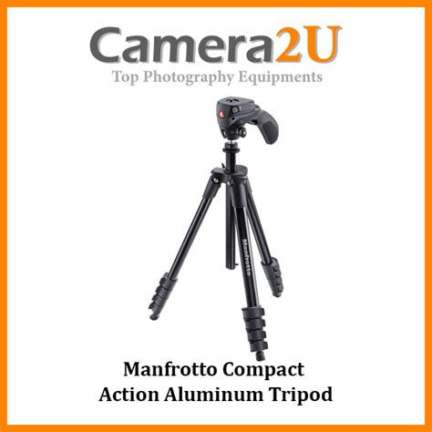 Manfrotto Compact Action Aluminum Tripod