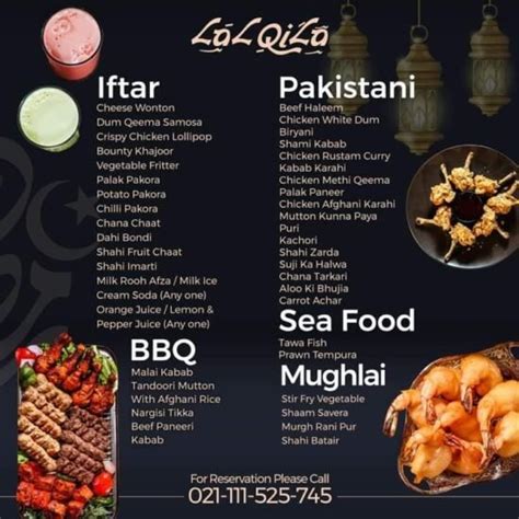 Best Iftar Buffet In Karachi