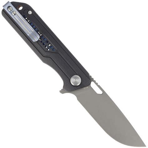 Bestech Circuit Black G10 Gray Titanized K110 Knife BG35A 2