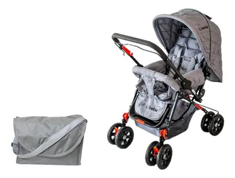 Carrinho De Bebe Que Vira Para Frente - Carrinho De Passeio C/bolsa Bebê Vira Berço Alça Frente Trás | Frete grátis