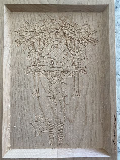 Cuckoo Clock Wall Hanging Free CNC Project - MyPlaceIsHome.com