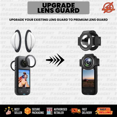 (🔥UPGRADE🔥) INSTA360 X3 LENS GUARD TO INSTA360 X3 PREMIUM LENS GUARD ...