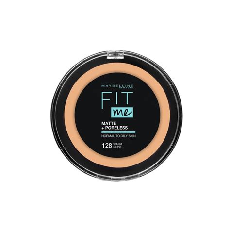 Maybelline Fit Me Matte Poreless Powder Warm Nude SetElhosn Beaute