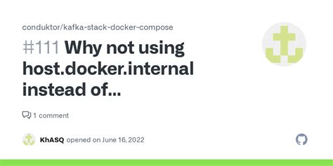 Why Not Using Host Docker Internal Instead Of Docker Host Ip