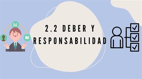 deber  responsabilidad  iconic udocz