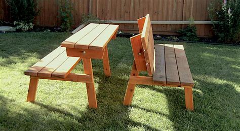 20+ Free Picnic Table Plans in all Shapes and Sizes! | Ana White