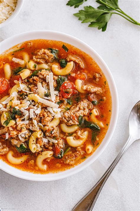 Instant Pot Italian Sausage Tomato Pasta Soup Recipe – Instant Pot