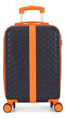 Mala De Viagem Hot Wheels Escolar Bordo Em Abs Relevo Em 3d Frete grátis