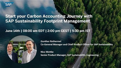 Start Your Carbon Accounting Journey With SAP Sustainability Footprint