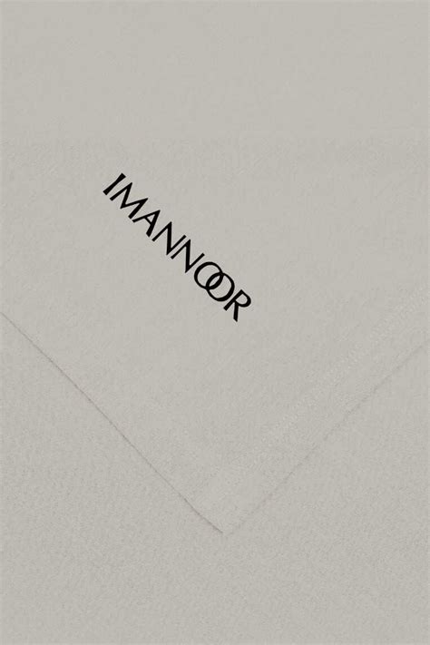 Nude Colorway Combed Cotton Shawl Stone