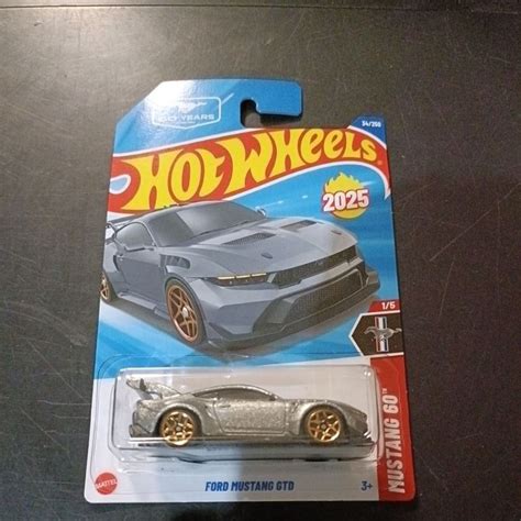 Hot Wheels Ford Mustang Gtd Shopee Malaysia