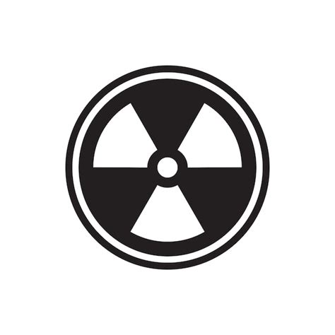 Premium Vector Nuclear Icon Logo