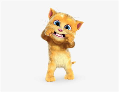 Characters Ginger21 Talking Tom And Friends Ginger 446x662 Png