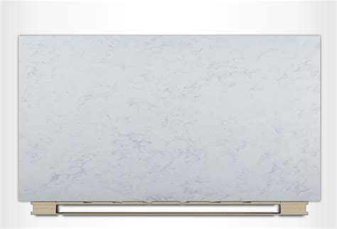 Bella Carrara Quantum Quartz Slab Polished Marble Look Benchtop