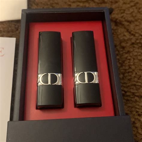 Dior Makeup Dior Rouge Velvet Red Nude Look Nude Touch