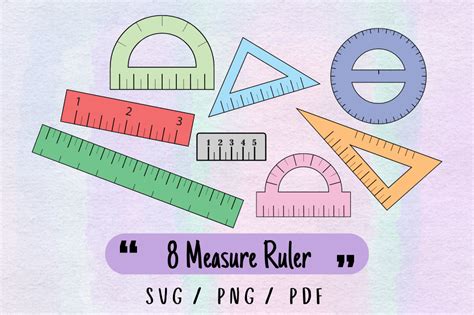 Ruler Clipart Graphic by Oatmeal · Creative Fabrica