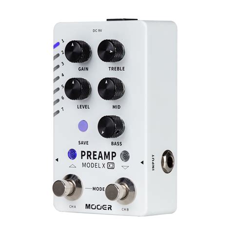Mooer Preamp Model X2 Electric guitar preamp