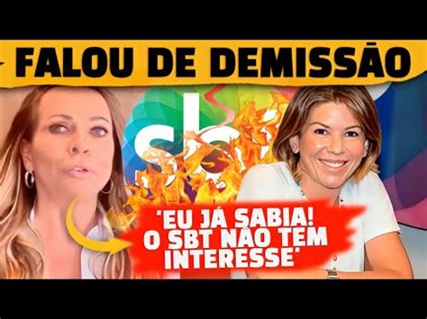 Christina Rocha Rompe O Sil Ncio Ap S Ser Demitida Do Sbt E Diz O Que